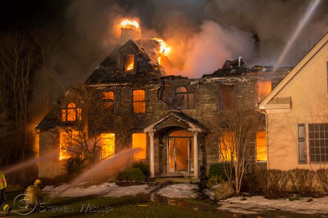 House Fire - James Heckler Rd. - Lower Salford Twp. - 03/16/2014